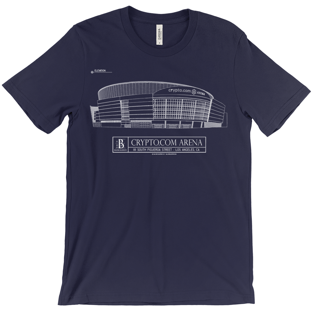 Crypto.com Arena Unisex T-Shirts – Ballpark Blueprints
