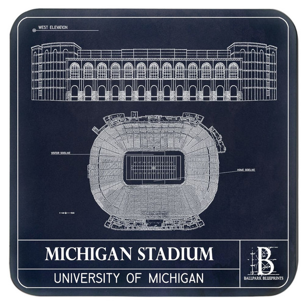 Michigan Stadium Coasters (Set of 4)