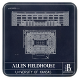 Allen Fieldhouse Coasters (Set of 4)