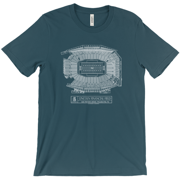 Lincoln Financial Field (Plan View) T-Shirts