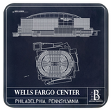 Wells Fargo Center Coasters (Set of 4)