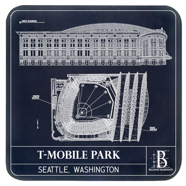 T-Mobile Park Coasters (Set of 4)