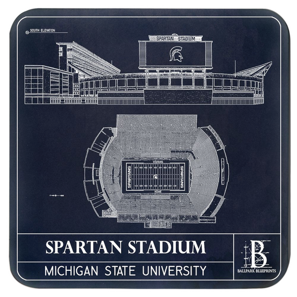 Spartan Stadium Coasters (Set of 4)
