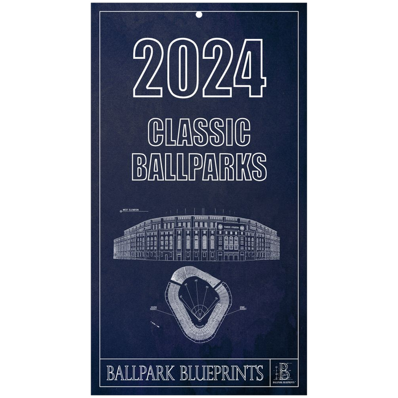 2024 Classic Ballparks Wall Calendars