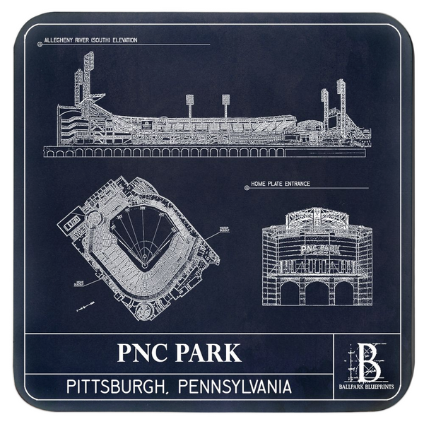 PNC Park Coasters (Set of 4)