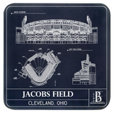Jacobs Field Coasters (Set of 4)