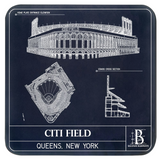 New York (Queens) Sports Collection Coasters (Set of 4)