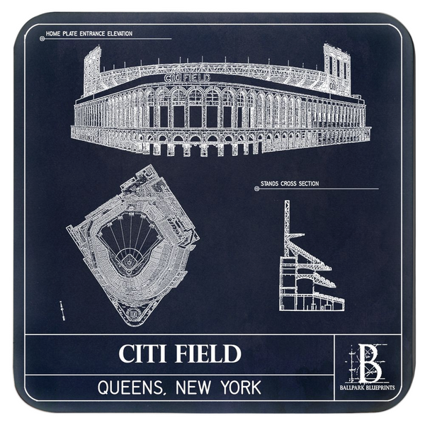 New York (Queens) Sports Collection Coasters (Set of 4)