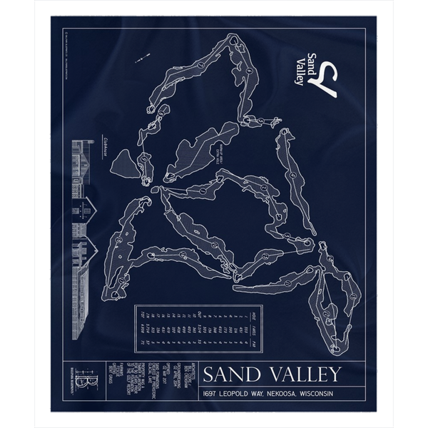 Sand ValleyFleece Sherpa Blanket