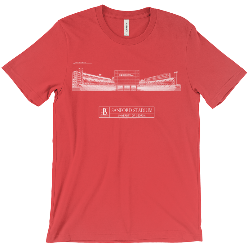 Sanford Stadium Unisex T-Shirt