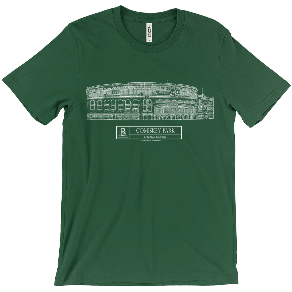 Comiskey Park St Patricks Day Women's T-Shirt – Ballpark Blueprints