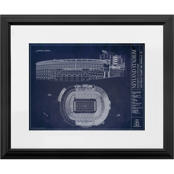 Tennessee Volunteers — Blueprint