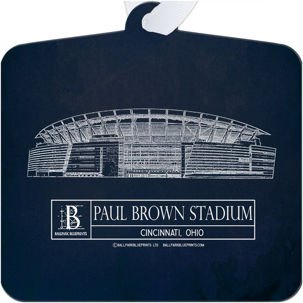 Paul Brown Stadium Metal Ornament
