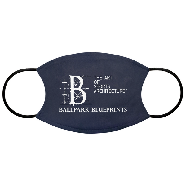 Ballpark Blueprints Logo Face Mask