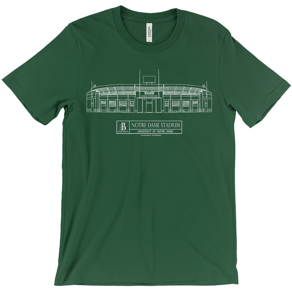Notre Dame Stadium St Patricks Day T-Shirts