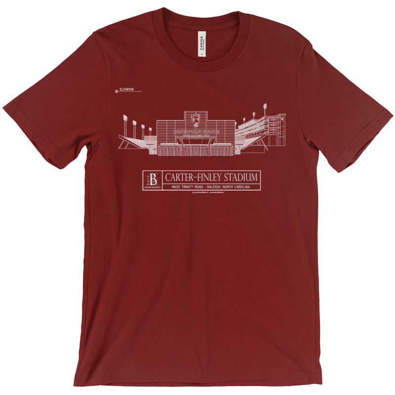 Carter Finley Stadium Unisex T-Shirts
