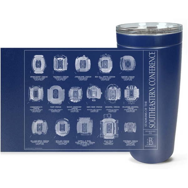 Stadiums of the SEC Stainless Steel Travel Mug