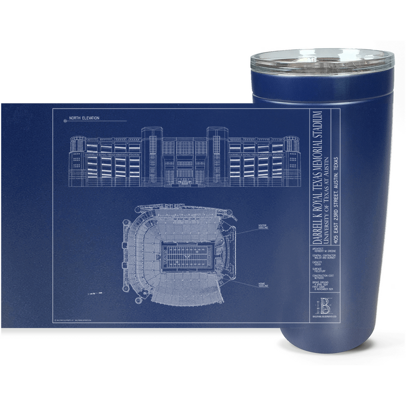 DKR - Texas Memorial Stadium - Stainless Steel Travel Mug