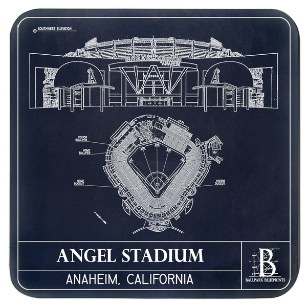 Angel Stadium Coasters (Set of 4)