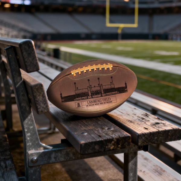 Lambeau Field LeatherHead Football
