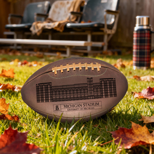 Michigan Stadium LeatherHead Football