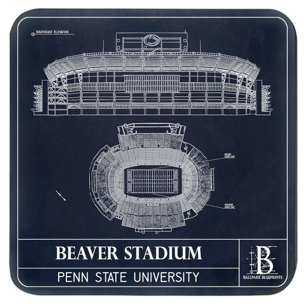Beaver Stadium Coasters (Set of 4)