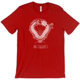 LA Angels - Angel Stadium (Red) Team Colors T-shirt