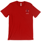 SULLIVAN COUNTY GOLF CLUB UNISEX T-SHIRTS (RED)