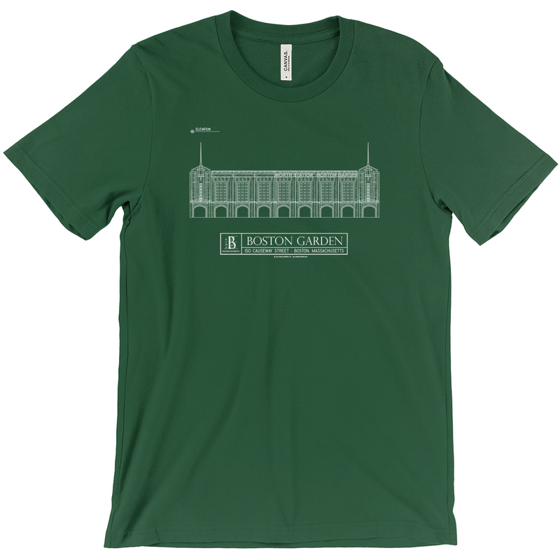 Boston Garden Unisex T-Shirts