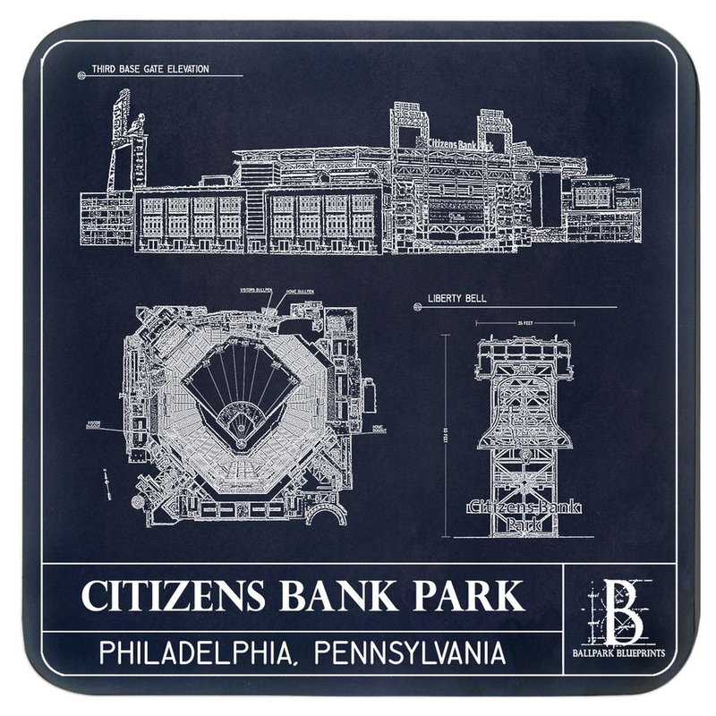 Citizens Bank Park Coasters (Set of 4)