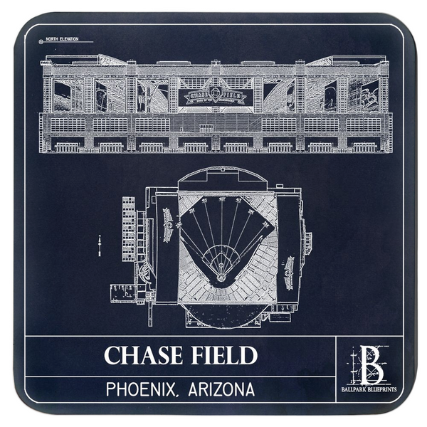 Chase Field Coasters (Set of 4)