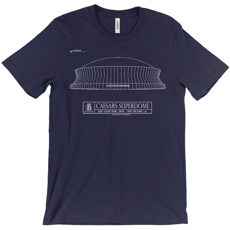 Caesars Superdome Unisex T-Shirts