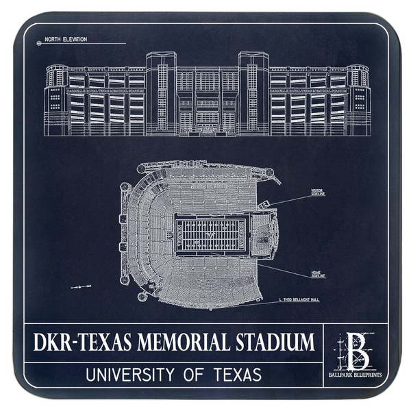 DKR-Texas Memorial Stadium Coasters (Set of 4)