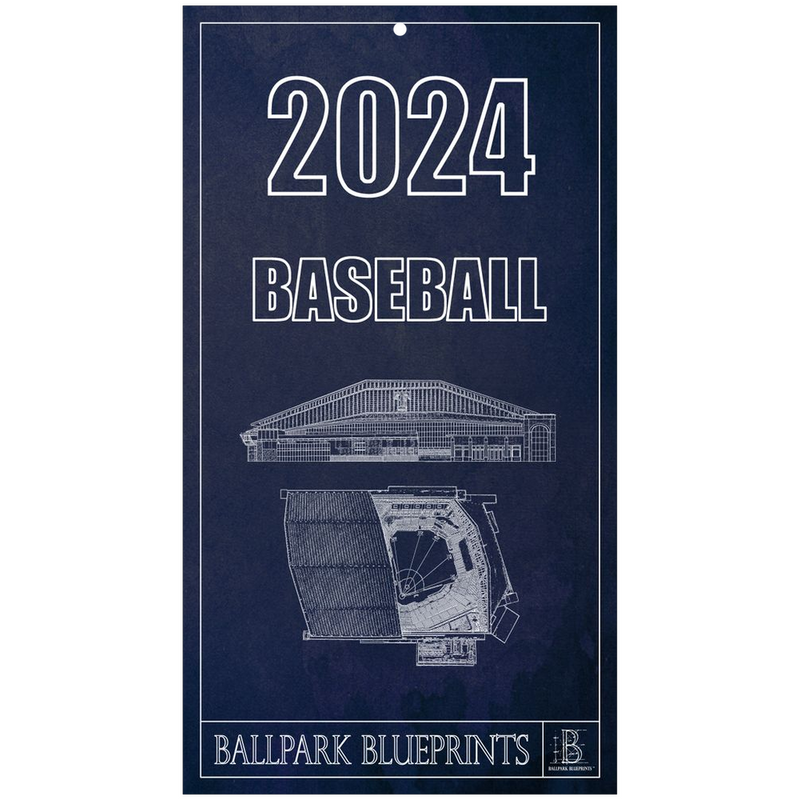 2024 Baseball Wall Calendars