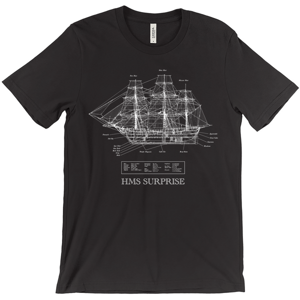 HMS Surprise Unisex T-Shirts