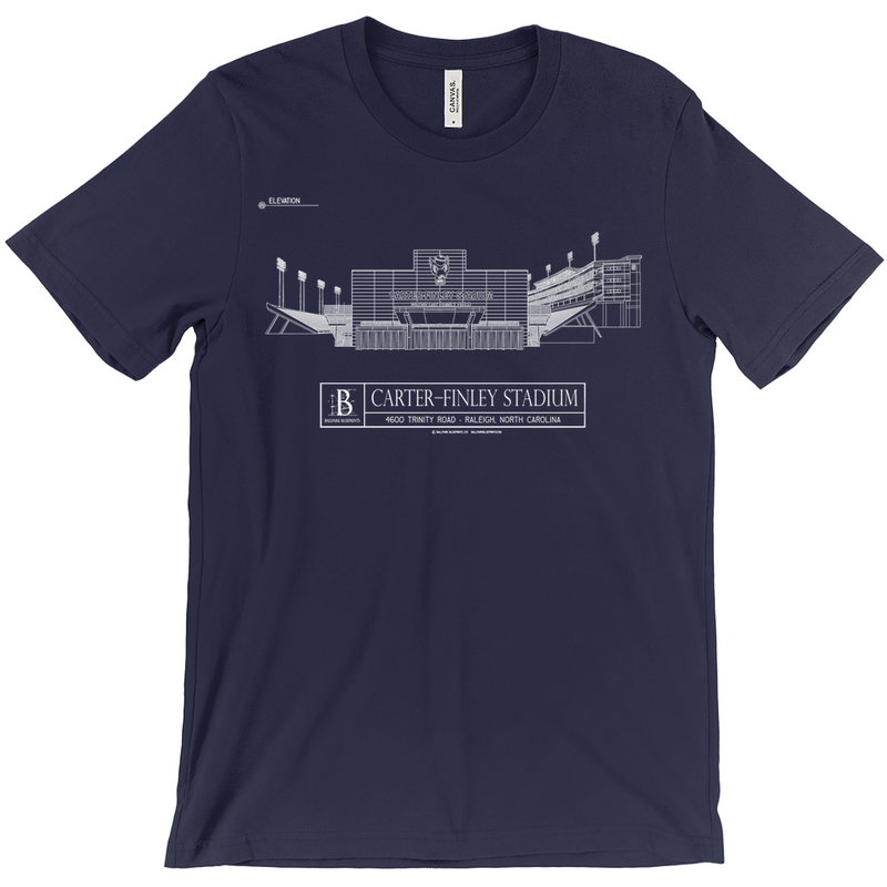 Carter Finley Stadium Unisex T-Shirts