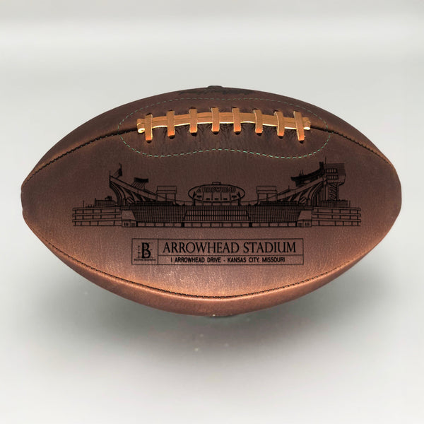 Arrowhead Stadium LeatherHead Football