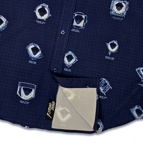 Ballpark Blueprints x 7-Strong Brand Unisex Button Down