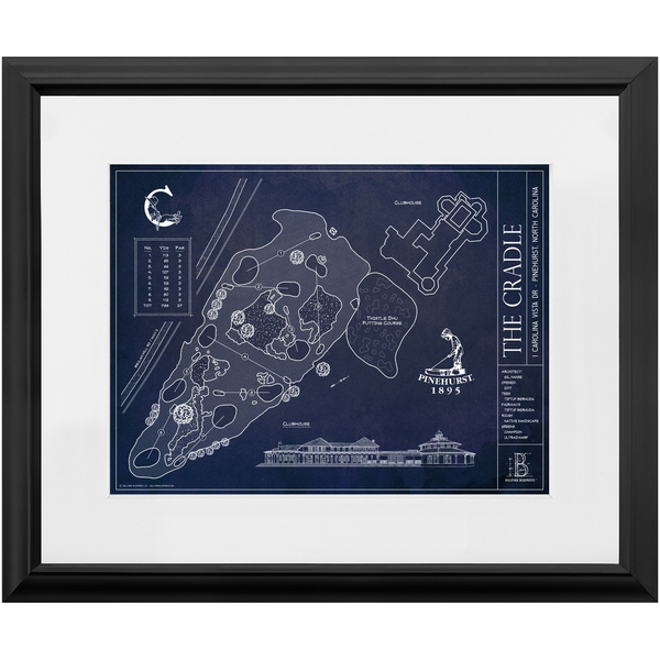 Pinehurst - The Cradle - 12x16" Framed Print