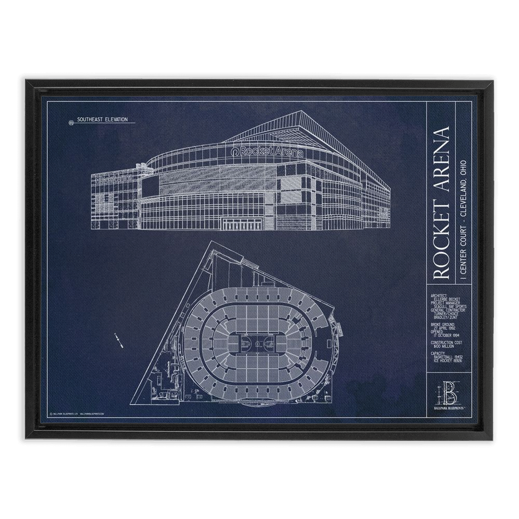 Rocket Arena - Cleveland Cavaliers – Ballpark Blueprints