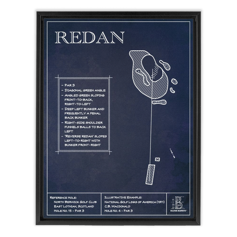 Template Hole "Redan"