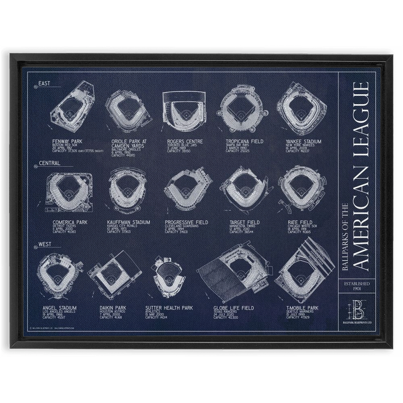 Ballparks of the American League - Updated 2025 (Tropicana Field)