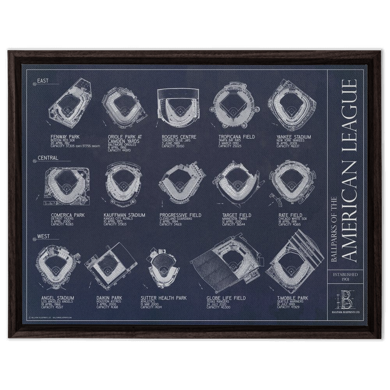 Ballparks of the American League - Updated 2025 (Tropicana Field)