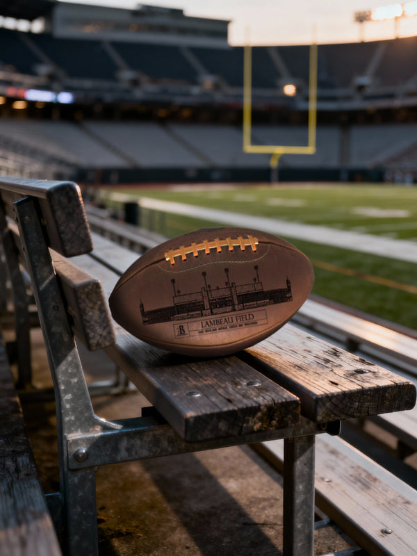 Lambeau Field LeatherHead Football