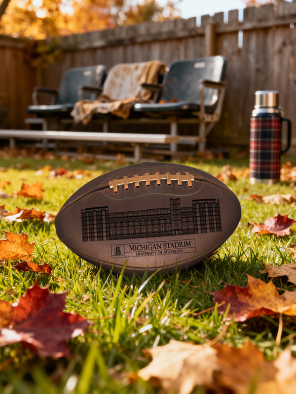 Michigan Stadium LeatherHead Football