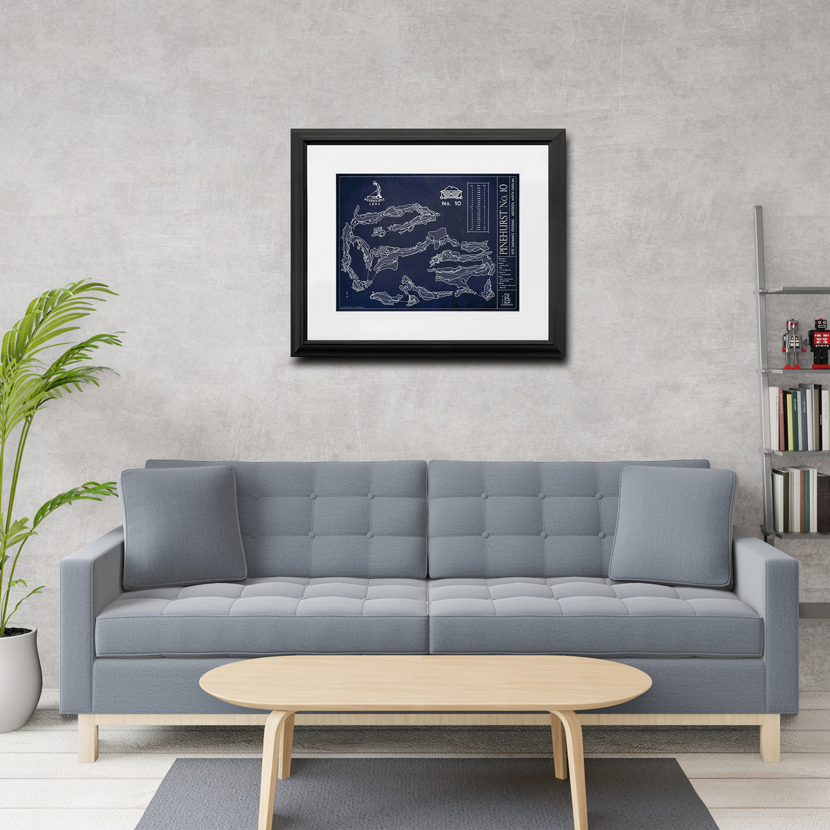 Pinehurst - No 10 - 18x24" Unframed print — lifestyle hero