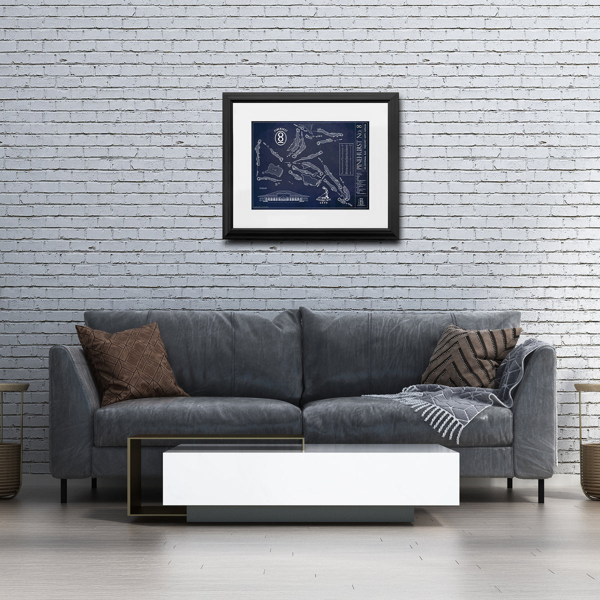 Pinehurst - No 8 - 18x24" Unframed print — lifestyle hero