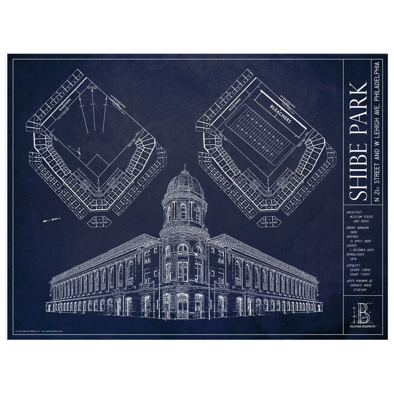 Shibe Park - Philadelphia A's and Philles