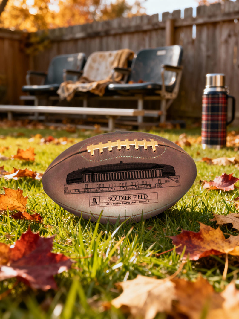 Soldier Field LeatherHead Football