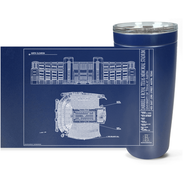 DKR-Texas Memorial Stadium Viking Stainless Steel Travel Mug